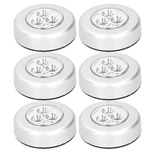 Produktbild: 6 Stück Schranktür-Touch-Control-LED-Touch-Control-Licht, Schrank-Touch-Control-Licht, LED-Schrankleuchten mit Hydraulischem Scharnier für Innen- und Außenmöbel
