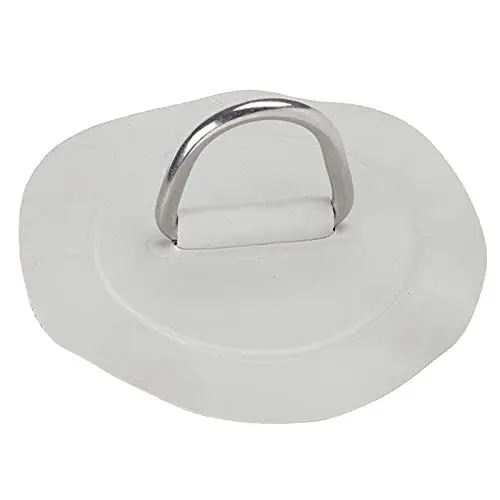 Produktbild: 6 Zoll D Ring Pad Patch PVC Edelstahl Kajak Floß Kanu Surfbrett Bootsausrüstung