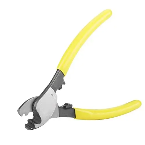 Produktbild: 6 Zoll Drahtseilzange aus Chrom-Vanadium Stahl Drahtschneider Handschneider für weiche Kupferdrähte PE Hochspannung