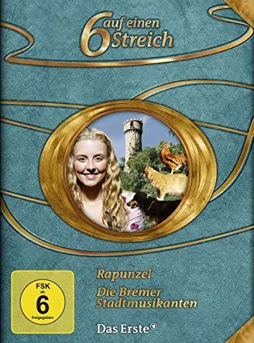 Produktbild: 6 auf einen Streich - Märchen-Box Vol. 5: Rapunzel/Die Bremer Stadtmusikanten (2 DVDs)