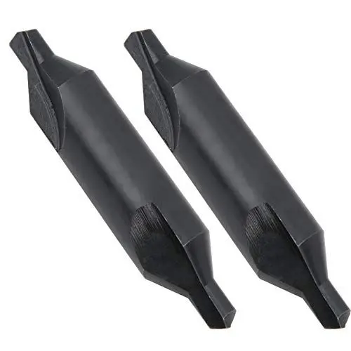 Produktbild: 6 mm Zentrierbohrer, Zentrierbohrer, 2 Stück hohe Härte tragbar für Fräsmaschinen Tischbohrer
