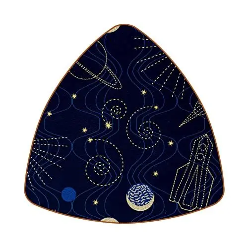 Produktbild: 6 pcs Untersetzer für Getränke,Tassen,Tischsets für die Inneneinrichtung,Schreibtischuntersetzer,Blauer Abstrakter Planet