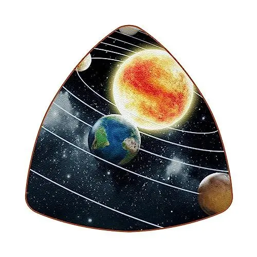 Produktbild: 6 pcs Untersetzer für Getränke,Tassen,Tischsets für die Inneneinrichtung,Schreibtischuntersetzer,Galaxie Planet des Sonnensystems