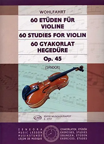Produktbild: 60 ETUDEN FUR VIOLINE OP. 45 VIOLON