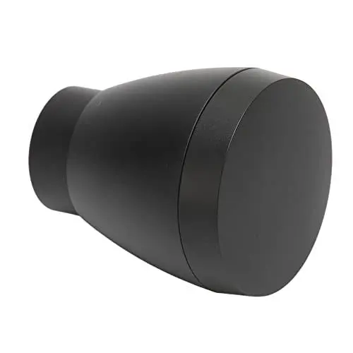 Produktbild: 60 G Kaffeemühlen-Bohnenbehälter, Wiederverwendbares Kaffeemühlenzubehör aus Aluminiumlegierung für Eureka Mignon Professional Manual, Verbesserte Stabilität (BLACK)