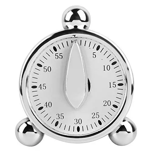 Produktbild: 60 Minuten Visueller Countdown-Timer Küche Mechanischer Timer Kocherinnerungen Wecker Magnetische Digitale Stoppuhr Uhr Timer