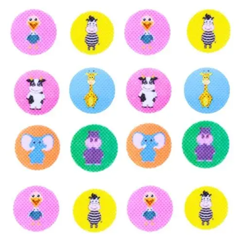 Produktbild: 60 Mückenpflaster | Moskito Insektenschutz sticker für Outdoor-Aktivitäten | Mückenschutz Aufkleber gegen Mücken, Fliegen, Milben und Zecken | Praktisch und unterhaltsam