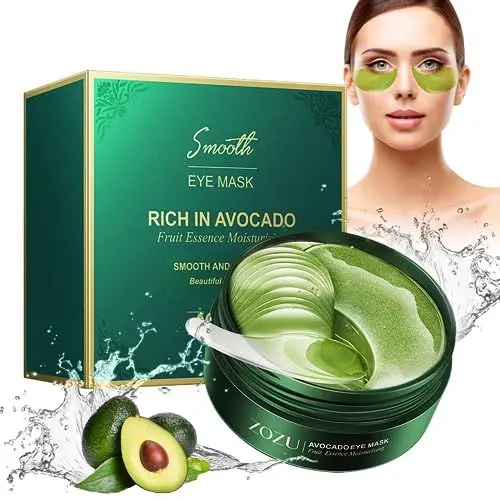 Produktbild: 60 Stück Augenpads,Eye Pads,Augenpads Gegen Augenringe,Augenpads Gegen Falten,Augenpads Hyaluron,Mindern Falten,Augenringe Entfernen,Tränensäcke, Puffiness Feuchtigkeit Spendende (GREEN)