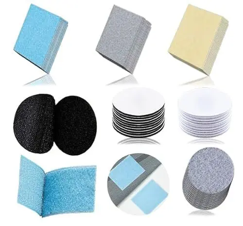 Produktbild: DHSWNNG 60 Stück Klettband Selbstklebend für Stoff, Polyester, Compact, Adhesive