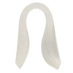 Produktbild: 600 Streifen DIY Quilling-Papier 3 mm Breite Reine Farbe Origami-Papier Handarbeit Origamipapier Dekoration (Weiss)