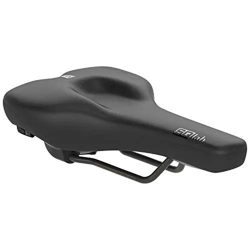 Produktbild: 602 M-D Active, Trekking & City Fahrradsattel SQlab, Schwarz, 16 cm