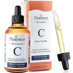 Produktbild: 60ml Bio Hyaluron Serum mit Vitamin C, E. Hochkonzentriert Anti-Falten, Anti-Aging und Dunkle-Flecken. Hyaluronsäure-Gesichtsserum, ideal als Augenkonturcreme und für Dermaroller. Vegane Naturkosmetik