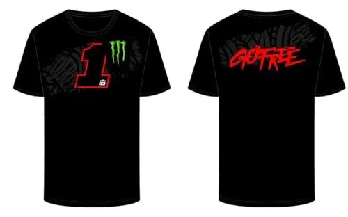 Produktbild: 63 Dual Monster Bagnaia T-Shirt,Man,Schwarz,L