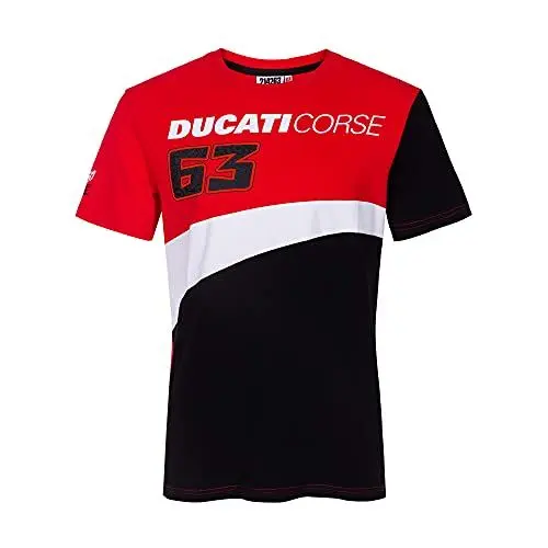 Produktbild: 63 T-Shirts 63 Ducati Bagnaia,Mann,M,Rot