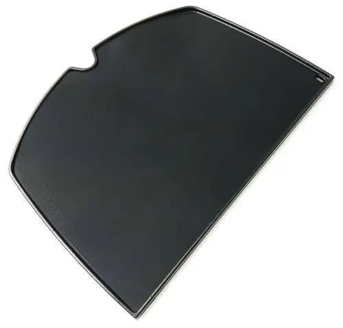 Produktbild: 6560 Gusseisen Grillplatte für Weber Q300 Q320 Q3000 Q3100 Q3200 Q3400 Series Gasgrill,44,5CM Grillpfanne Ersatzteile für Weber 404341 57060001 586002,6506 Grillgriddle für Weber Q Gasgrills