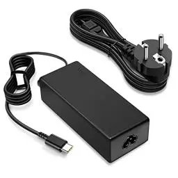 Produktbild: 65W Lenovo Laptop Ladekabel USB C für Lenovo ThinkPad X1 T480 T480s T580 T580s T490s E14 E15 E580 300e 100e C340 Yoga 730 910 C720 C730 C910 C940 13ikb C740 X1 Lenovo Ladekabel Laptop