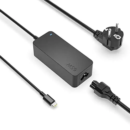 Produktbild: 65W USB C Netzteil Ladekabel Kompatibel mit Lenovo Thinkpad X1 Carbon Gen 5 6 7 8, Thinkpad X1 Yoga Gen 2 3 4, X1 Nano Gen 1 2 ThinkPad S2 Yoga Gen 7 ADLX65UDGU2A Typ-C Laptop Ladegerät