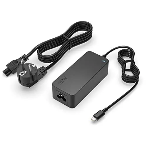Produktbild: 65W USB Typ C Netzteil Passend für HP Elitebook 1040 1030 830, Probook 840 850 440 450 G5 G6 G7 G8, Chromebook x360 14b-ca 14a-NA Laptop Ladekabel Ladegerät