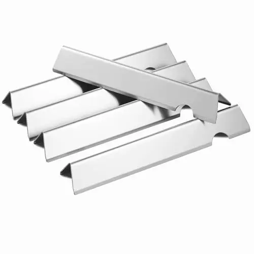 Produktbild: 66032 Flavorizer Bars Ersatz für Weber Genesis II/LX 300, 66795 Aromaschienen für Weber Genesis GS4 II LX E/S-340 E-310 E-315 E-335 E-330 S-335 Grills,Hitzeschild Ersatz für Weber Genesis II 310/335