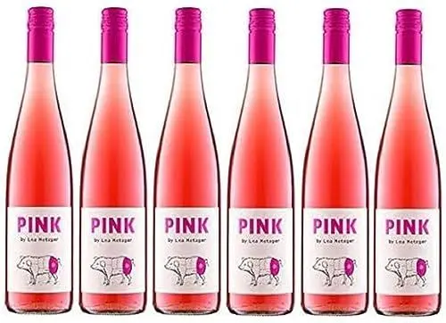 Produktbild: 6er Vorteilspaket Pink 2024| Weingut Metzger | Rosé-Wein aus der Pfalz | 6 x 0,75 l
