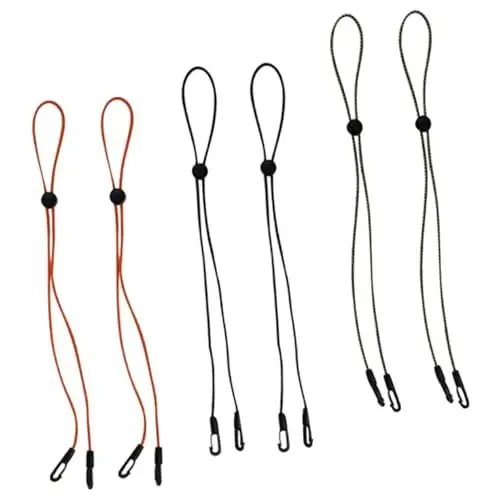 Produktbild: 6St Anti-Ohrmasken-Seil maskenclip mask clip masken zubehör Maskenhalteband Maskenriemen schnapsgläser verstellbares Lanyard für Maske Seil zum Aufhängen der Maske Maskenbänder pom FOMIYES