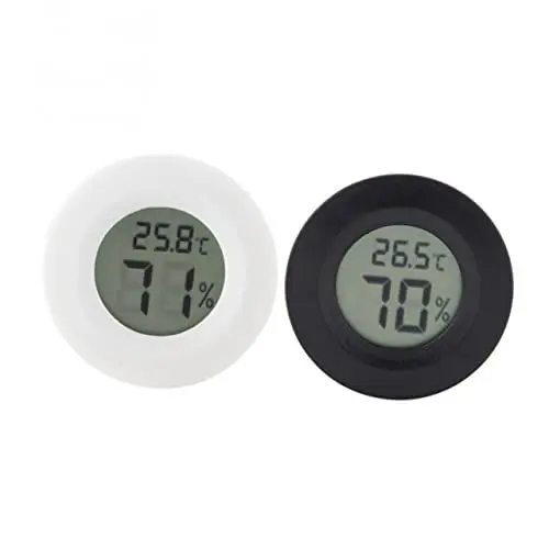 Produktbild: 6St Hygrometer digitaler Feuchtigkeitsmesser digitales Innenthermometer luftbefeuchter Temperatur Feuchtigkeitsmesser Temperaturmesser für Reptilien kriechen Haustierkiste