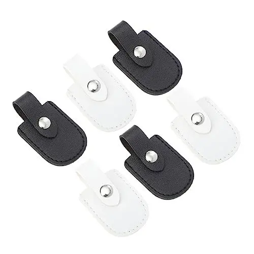 Produktbild: 6St Schutzhülle für abgestorbene Hautscheren Lederschutz Abdeckungen für Stickscheren Scherentaschen Beutel für Nagelscheren Pu tote Hautschere Nagelscheren-Set Nagelknipser Jacke