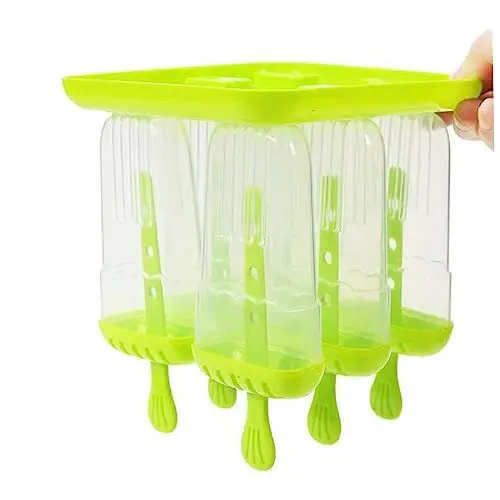 Produktbild: IMIKEYA 6stücke Diy-eisform Quadratische Popsicle-box Selbstgemachte -form Einfach Wiederverwendbar Umweltfreundlich Grün