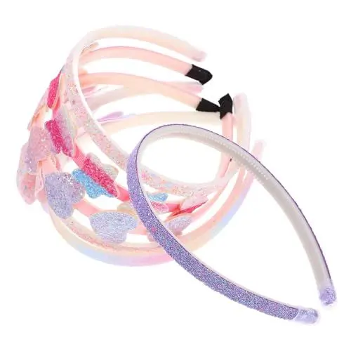 Produktbild: GALPADA Stirnbänder Für Mädchen Mit Schleifen Und Sternen 6-teiliges Haarband-set Für Mädchen Für Kleinkinder Und Jungen Und Mädchen Accessoires