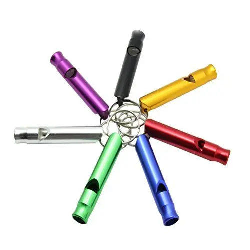 Produktbild: 6st Überlebenspfeife Pfeife Für Camping Überlebensvorräte Sicherheitspfeife Pfeife Aus Aluminium Notpfeife Ausrüstung Aluminiumlegierung