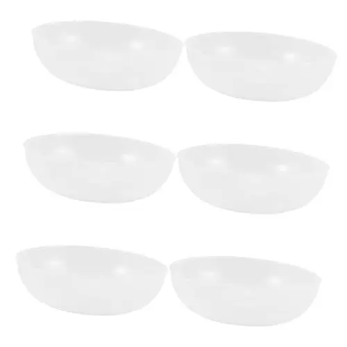 Produktbild: 6st Waagschale Küchenwaren Messtablett Für Waage Babywaage Bäckerwaage Waage Salatwaage Bäckerei Waage Lebensmittelwaage Mit Schüssel Geschirr Wiegen Plastik Transparent PRETYZOOM