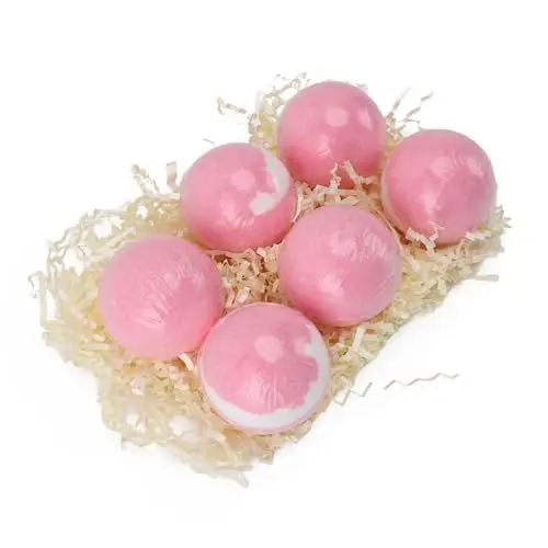 Produktbild: Badesalzkugeln, 6-teiliges Badesalz-Geschenkset, Sichere Inhaltsstoffe, Glättend für den Täglichen Gebrauch