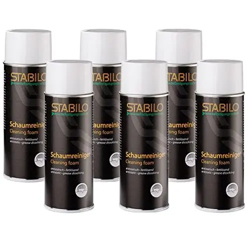 Produktbild: 6x Universal Schaum Reiniger 400ml | Universal Schaumreiniger für Polster, Scheiben, Kunststoff & Metall | 6 Stück