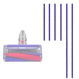 Produktbild: 6x Weiche Plüschstreifen Zubehör für Dyson V6 V7 V8 V10 V12 V15 DC58 DC59 DC62 DC72 DC74 Staubsauger Reinigungsköpfe Ersatzteile dyson ersatzteile dyson v6 dyson staubsauger ersatzteile dyson v15 zube
