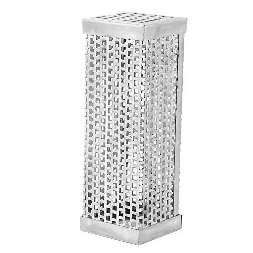 Produktbild: 6-Zoll-Edelstahl-BBQ-Räucherrohr für Pelletgrill, BBQ-Grill-Räucherrohr, tragbarer Pelletgrill, Holzpelletrohr-Räuchergerät für Gas-Holzkohle-Elektrogrill oder Räuchergeräte