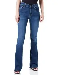 Produktbild: 7 For All Mankind Damen Bootcut Bair Eco Jeans, Mid Blue, 29W / 29L EU