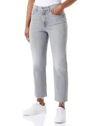 Produktbild: 7 For All Mankind Damen Jsslc640 Jeans, Grau, 28 EU
