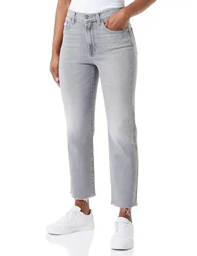 Produktbild: 7 For All Mankind Damen Jsslc640 Jeans, Grau, 28 EU