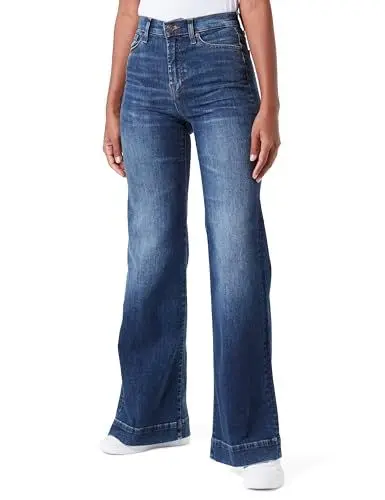 Produktbild: 7 For All Mankind Damen Modern Dojo Retro Jeans, Dark Blue, 27 EU