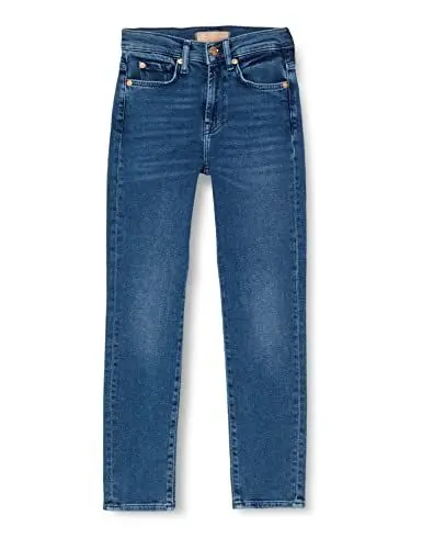 Produktbild: 7 For All Mankind Damen Jsvy1200 Jeans, Dark Blue, 24 EU