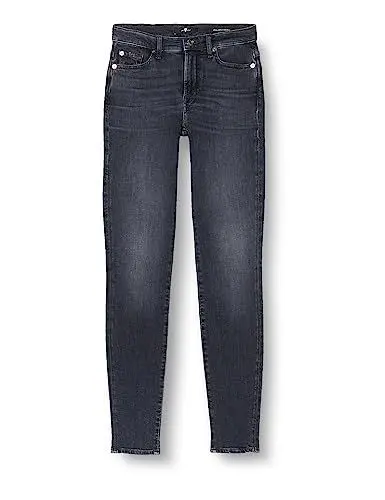Produktbild: 7 For All Mankind HW Skinny Slim Illusion Concrete with Embellished Squiggle