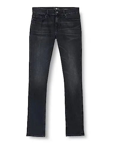 Produktbild: 7 For All Mankind Herren Jspdc340 Jeans, Schwarz, 28 EU