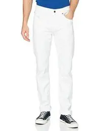 Produktbild: 7 For All Mankind Herren Slimmy Jeans, Weiß, 40 EU