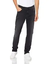 Produktbild: 7 For All Mankind Herren Slimmy Slim Jeans, Schwarz (Black BB), 33W / 34L