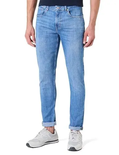 Produktbild: 7 For All Mankind Herren Slimmy Tapered Jazz Age Jeans, Mid Blue, 28W EU