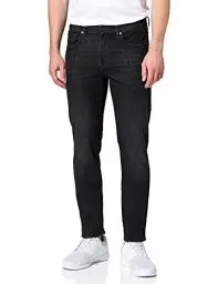 Produktbild: 7 For All Mankind Herren Slimmy Tapered Luxe Performance Eco Modern Black Jeans, Black, 38W 30L EU