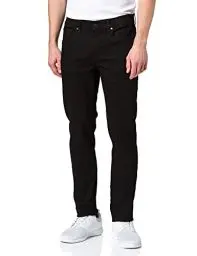 Produktbild: 7 For All Mankind Herren Slimmy Tapered Luxe Performance Eco Rinse Black Jeans, Black, 34W 30L EU