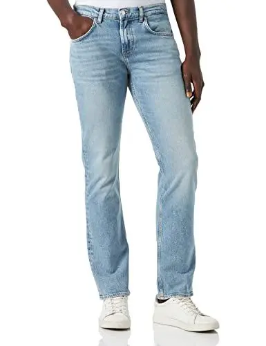 Produktbild: 7 For All Mankind Herren The Straight Jeans, Light Blue, 32 EU