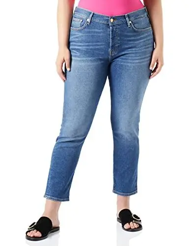 Produktbild: 7 For All Mankind Damen Jswj1200 Jeans, Dark Blue, 29 EU
