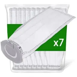 Produktbild: 7 Stück Staubsaugerbeutel für Vorwerk Kobold VK7 Akku-Staubsauger, Kobold FP7 Premium Filtertüten Ersatzteile VK7 FP7 Staubsauger